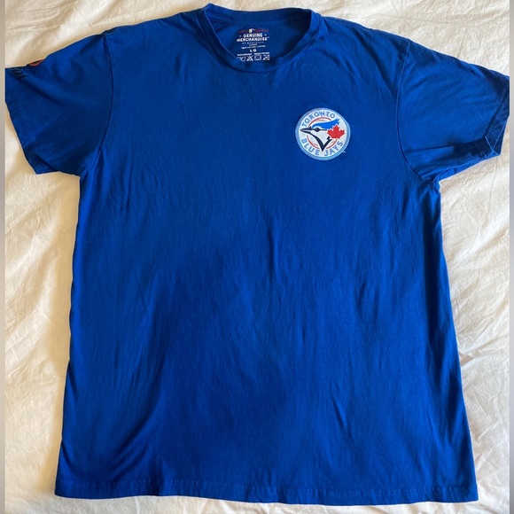Vintage Blue Jays T-Shirt - STOMP Graphics - Men's Large Genuine Blue Jays Gear - Picture 3 of 5
